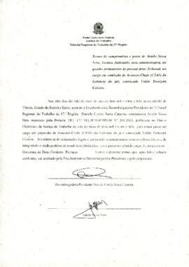 ANIELO SESSA NETO - Termo de compromisso e posse