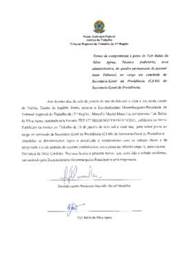 TAIS BALDO DA SILVA APREA - Termo de compromisso e posse - cargo em comissão